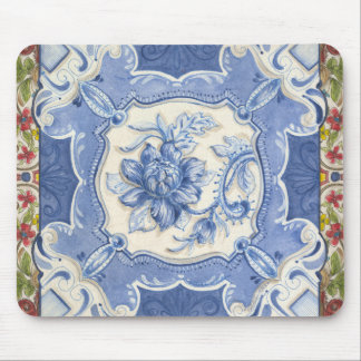 Chinoiserie Lotus Mousepad