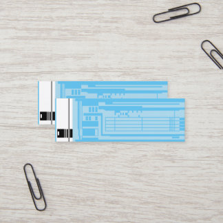 Chip Isolinear, Cartão de visita de 3,0" x 1,0"