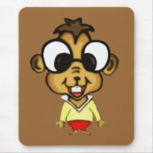 Chipmunk Mousepad Myopic