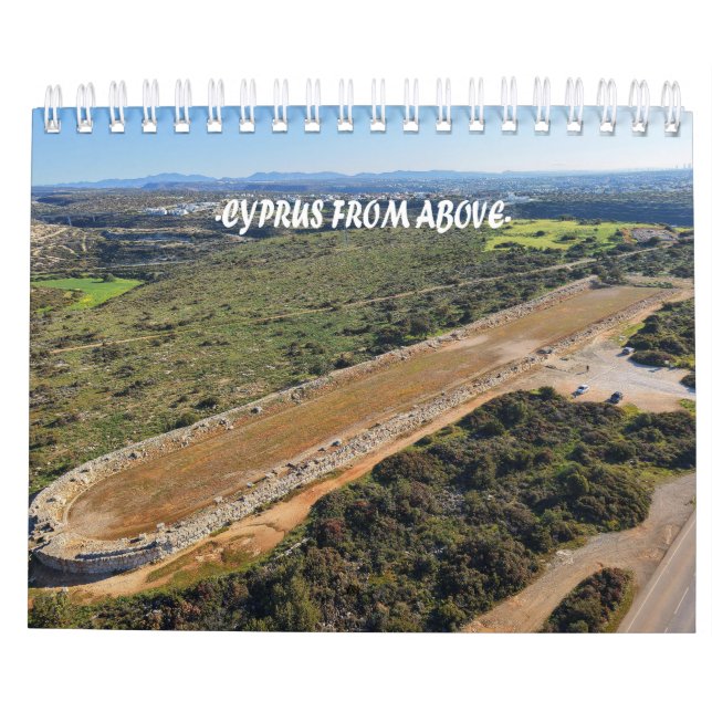 Chipre de cima Calendário (Verso)
