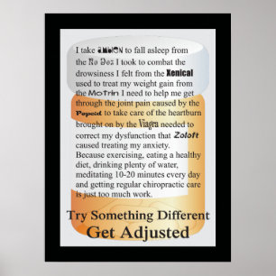 Chiropractic Tenta Algo Diferente De Poster