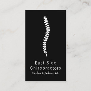 Chiropractor Chiropractic Health Cartão de visita