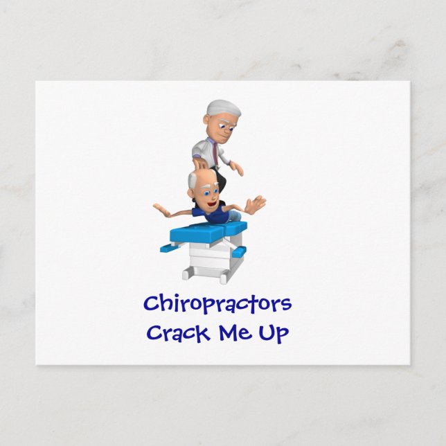Chiropractors me empilham cartões postais (Frente)