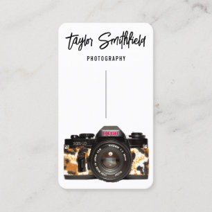 Chita Impressão Câmera Cartão de visita de fotogra