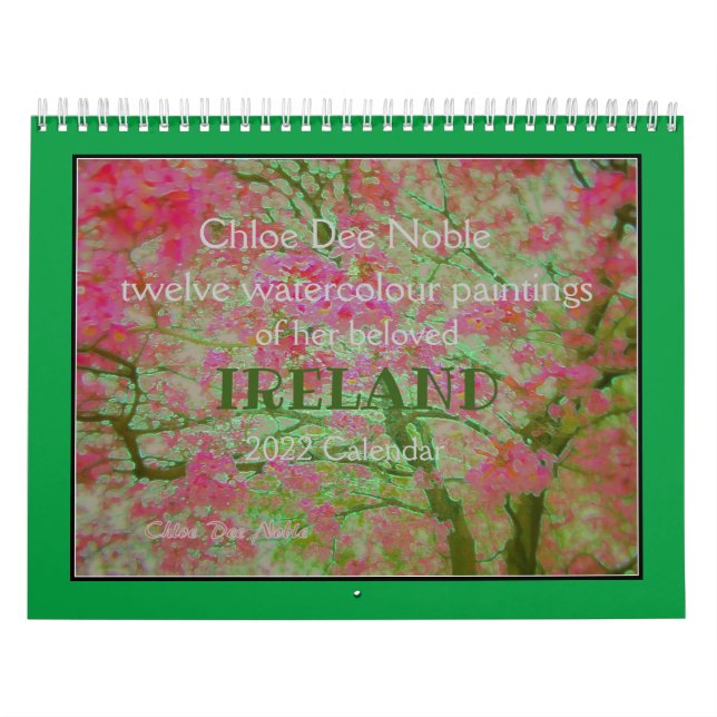 Chloe Dee Noble pinta o Calendário 2022 da Irlanda (Capa)