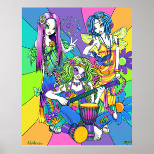 "Chloe, melodia, poster feericamente da banda da