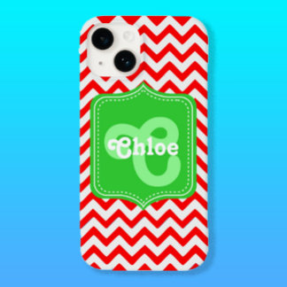 Chloe Monograma Personalizado Chevron