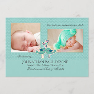 Chocado pelo anúncio do nascimento da foto do Tl