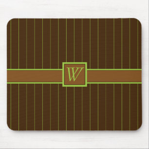 Chocolate com Limão Pinstripes Mousepad