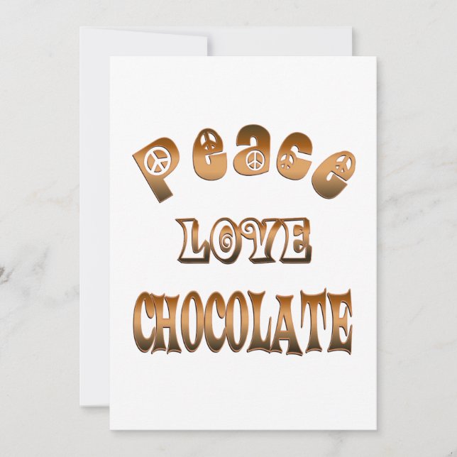 CHOCOLATE DE AMOR DE PAZ (Frente)