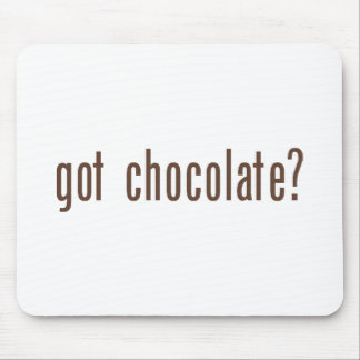 chocolate obtido? mousepad