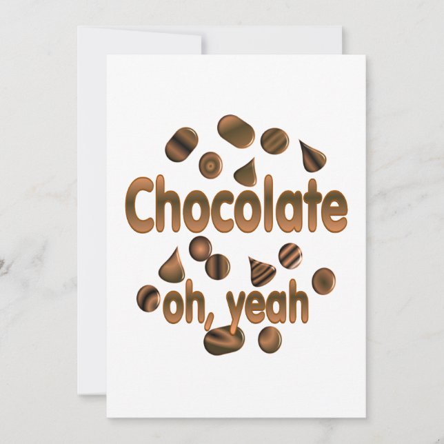 Chocolate Oh, sim (Frente)