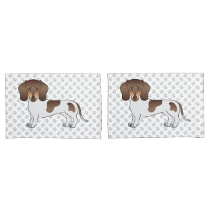 Chocolate & Tan Pé Short Hair Dachshund & Patas