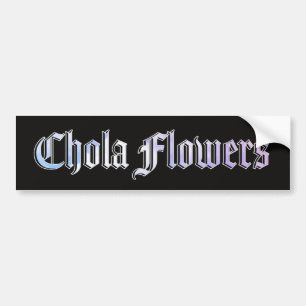 Chola Flowers Adesivo de Para-choque