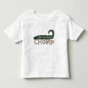 Chomp o camiseta e os presentes do jacaré