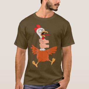 Choque na Camiseta de frango