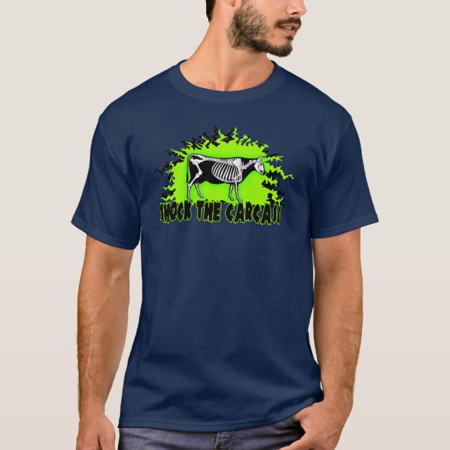 Choque o t-shirt da carcaça (Frente)