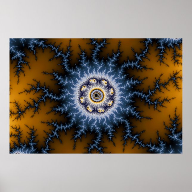 Choque - Poster Fractal (Frente)