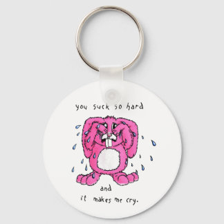 Chorando Chaveiro Bunny