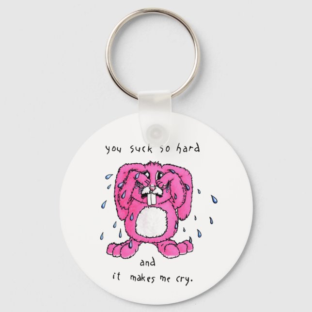 Chorando Chaveiro Bunny (Frente)