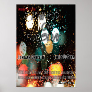 Choveu no poster de terça-feira