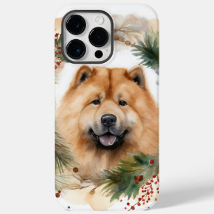 Chow Chow Wreath de Natal Festivo
