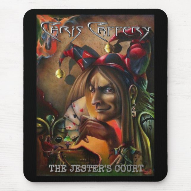 Chris Caffery - O Mouse Pad do Tribunal do Jester (Frente)