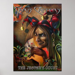 Chris Caffery - Poster do Tribunal de Jester 20"x2
