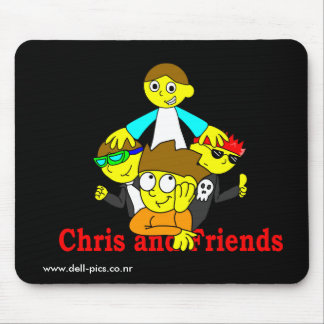 Chris e amigos Mousepad