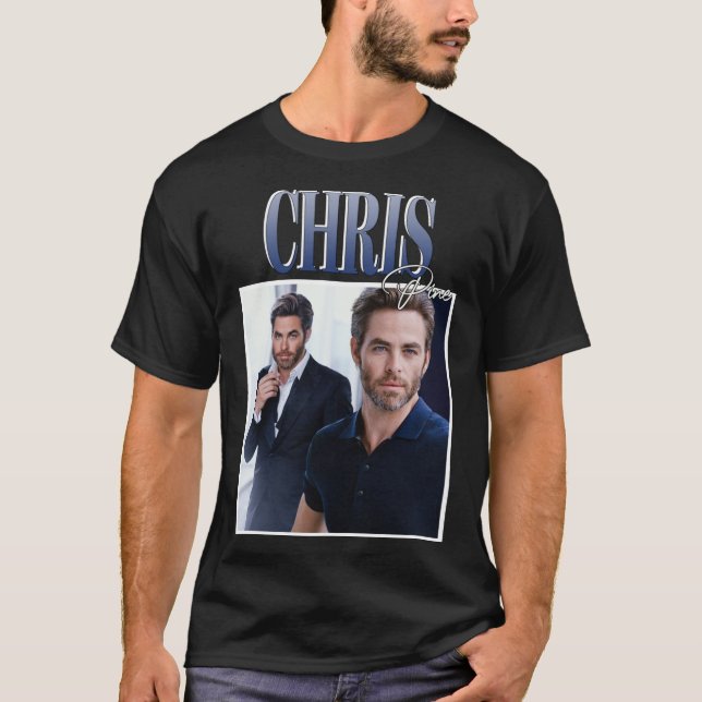 Chris Pine Classic T-Shirt (Frente)