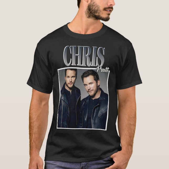 Chris Pratt T-Shirt Clássico T-Shirt (Frente)