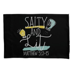 Christian Bíblia Verse Salty E Lit Matthew