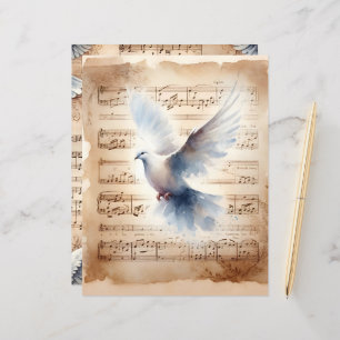 Christian Dove Vintage Scrapbook