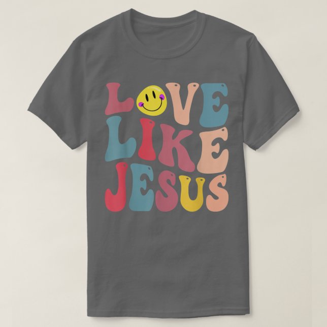 christian love like jesus T-Shirt (Frente do Design)