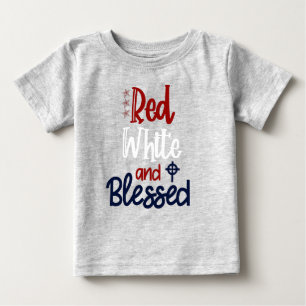 Christian Patriotic abençoado 4 de julho T-Shirt