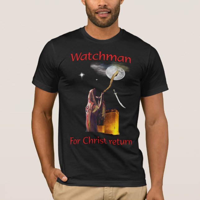 Christian T-shirts Watchman (Frente)