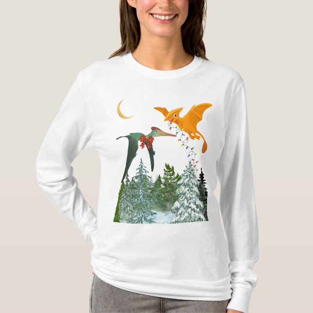 Christma dragons T-shirt (Frente)