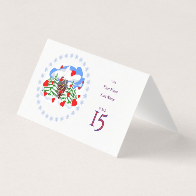 Christmas and New Year Wedding table (Frente)