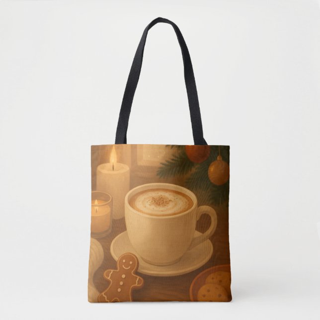 Christmas Coffee Vibes Tote (Frente)
