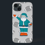 christmas cor de laranja azul teal santa claus<br><div class="desc">natal azul-lacrimejante santa claus basquete "papai noel de natal laranja azul",  "natal azul-azul-azul-natal", " santa claus",  "natal christmas feio", " natal da equipe esportiva natal",  "equipe esportiva",  natal,  basquetebol,  esportes,  atleta</div>