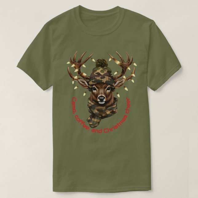 Christmas deer T-Shirt (Frente do Design)