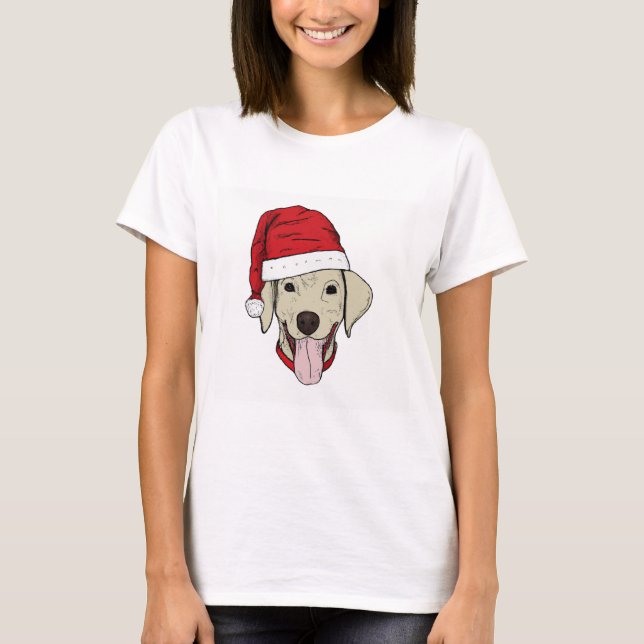 Christmas Dog Collection  Design T-Shirt (Frente)