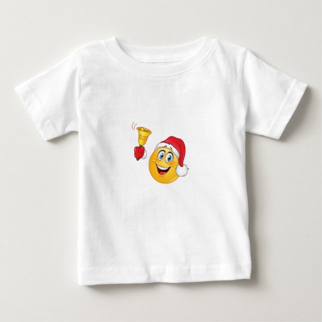 ***CHRISTMAS EMOGI*** T-SHIRT PARA PEQUENOS (Frente)