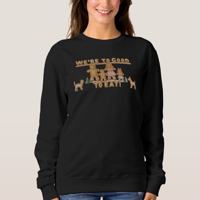 Christmas gingerbread sarcasm T-Shirt (Frente)