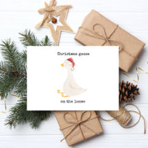 Christmas Goose On The Loose