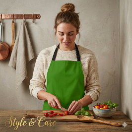 Christmas Green Holiday Cooking Kitchen Apron Gift