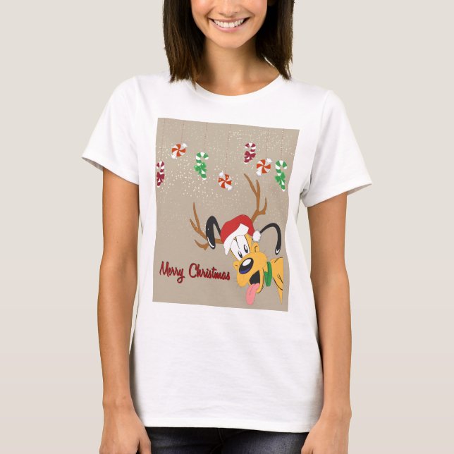 Christmas Holiday Cute Candy Peppermint T-Shirt (Frente)