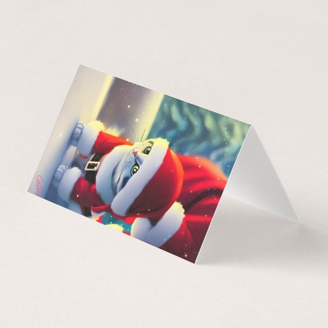 Christmas kitten  (Frente)