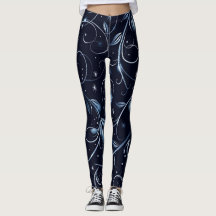 Christmas Leggings – Festive Holiday Pattern 