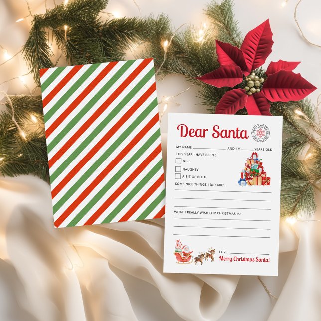 Christmas Letter From Santa Kids Santa Printable (Christmas Letter From Santa Kids Santa Printable)